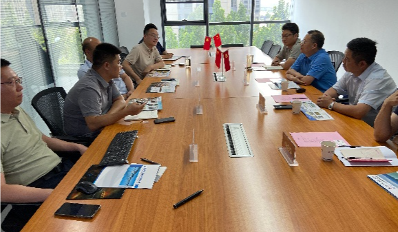 河南凱達工程技術有限公司領導一行蒞臨公司考察交流